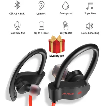 558 Bluetooth Austiņas Cilpiņu Earbuds, Stereo Bluetooth Austiņas Bezvadu Sporta Skaļruņa Brīvroku Sistēmu Ar Mic Visiem Smart Phones