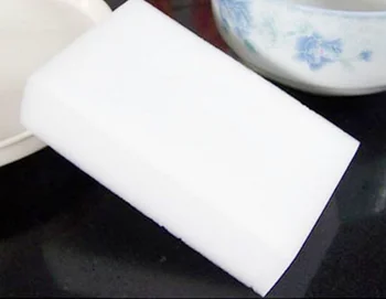 1PCX Melamīna Sūklis White Magic Sūklis Dzēšgumiju, Melamīna Attīrītājs Multi-Funkcionālo Eco-Friendly Virtuves Burvju Dzēšgumiju 100*60*20mm