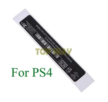 3PCS Oriģinālu PAR PS4 rīkoties ar svītrkoda uzlīmes Playstation 4 PS4 Kontrolieris korpusa Apvalks Slim Atpakaļ Uzlīme Lable Plombas