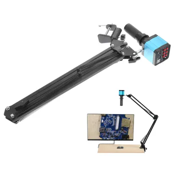 48MP 1080P 2K USB/HDMI TF Video Ieraksti Rūpniecības Mikroskopa Kamera, Liels Redzes Lauks Tālummaiņas 120X Objektīvs PCB Remonts US/UK/ES