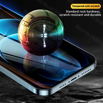 5D Rūdīts Stikls iPhone 13 Pro Max Mini Stikla Ekrāna Aizsargi iPhone 12 11 Pro Max Mini XR XS Max Augstas Kvalitātes Pārsegs