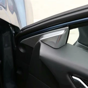 ABS 2gab Priekšējo Auto stiklu balsts Interjera Trijstūri Vāka Apdare Priekš Mazda 6 Atenza 2019 2020 Piederumi