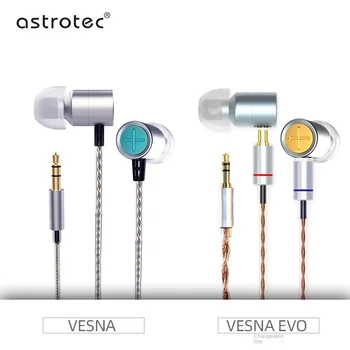 Astrotec Vesna /EVO Ausu Austiņas Hifi Metāla Vadu Mūzikas Austiņas Dj Audiophile Stereo Austiņas