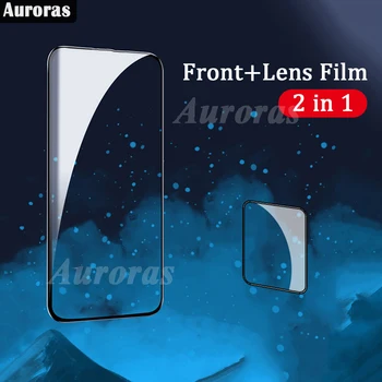 Auroras 2 in 1 Filmu Infinix, Ņemiet vērā, 10 Pro Screen Protector Rūdīta Stikla, Ņemiet vērā, 11S Karstā 11 Spēlēt Objektīva Aizsargs, Stiklu Plēves
