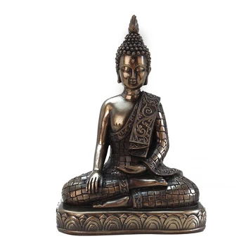 Dienvidaustrumu Āzijā Tailand Budas Figūriņas Apdare Darbvirsmas Sveķu Amatniecības Vintage Budas Statuja Rotājumu Mājas Dekoru JY