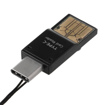 Divi Vienā USB C Tipa USB 2.0 A Tips Micro SD TF Atmiņas Karšu Lasītājs Adapteri