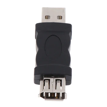 IEEE 1394 6 Pin Female USB Vīrietis Adapteris, Kameras, Mobilie Telefoni un MP3 Atskaņotāju