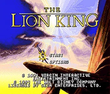 Lauva Karalis 16 Bitu Spēles Karti Uz Sega Mega Drive & Sega Genesis