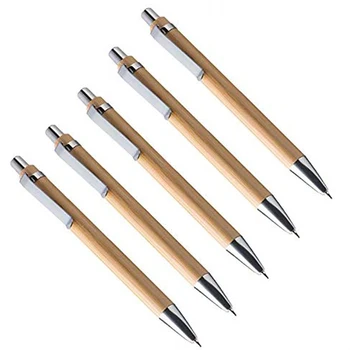 Lodīšu Pildspalvas Komplekti, Bambusa Koka Rakstīšanas Instruments (60 Gab.)