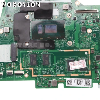 NOKOTION Klēpjdators Mātesplatē Lenovo JOGAS X380 02DA004 02DA006 DTZS1 LA-F421P Mainboard 13.3 Collu I5-8250U CPU RAM 8G