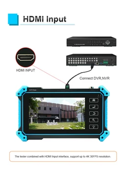 Noyafa Ex-sdi, 3G-sdi Cctv Pārbaudes NF-IPC715 Cvi Tvi Ahd 8MP Cvbs Analogo VGA-jo Novērošanas Kameru Testētājs Monitors 4K H. 265 IP