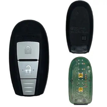 OEM Smart Remote Auto Atslēgu Fob -TS007 315Mhz, TS008 433Mhz - 2 Pogas ar ID47 Mikroshēmu Suzuki SWIFT SX4 VITARA 2010. -. gadam