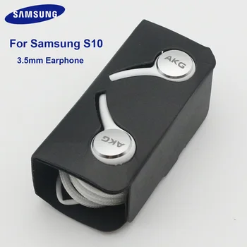 Oriģināls Samsung AKG Austiņas EO-IG955 3,5 mm austiņu Mic Vadu Austiņas Samsung Galaxy S10+ S9 S10 S8 S6 S7 par Huawei Xiaomi