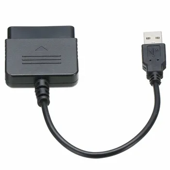 Sony PS1 PS2 PlayStation Dualshock 2 Joypad GamePad 3 PS3 PC USB Spēļu Kontrolieris Adapteris Pārveidotājs Kabelis bez Vadītāja
