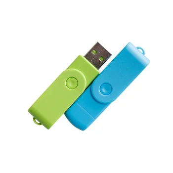 SR Jaunu Rotējošo USB 2.0 4 Krāsas OTG Karšu Lasītājs 2 in 1 Android Tālrunis TF Mikro SD atmiņas Par Portatīvo DATORU