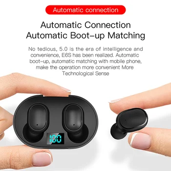 TWS Bluetooth Earbuds Bezvadu Mini HIFI Stereo Austiņas Austiņas in-Ear Ar Uzlādes Gadījumā Ūdensizturīgs Sporta Austiņas