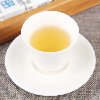 Ķīnas Tējas 2020. Gadam Mini Yunnan Baltā Ķīnas Tēja Bai Cha Tējas Maza Tortīte 4 gabaliem*5g/maiss 100g